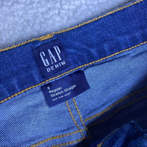 Gap Regular Stretch Straight Adjustable Denim 8 - Picture 7 of 11
